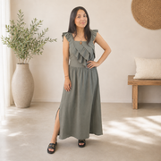 Vestido Con Volantes