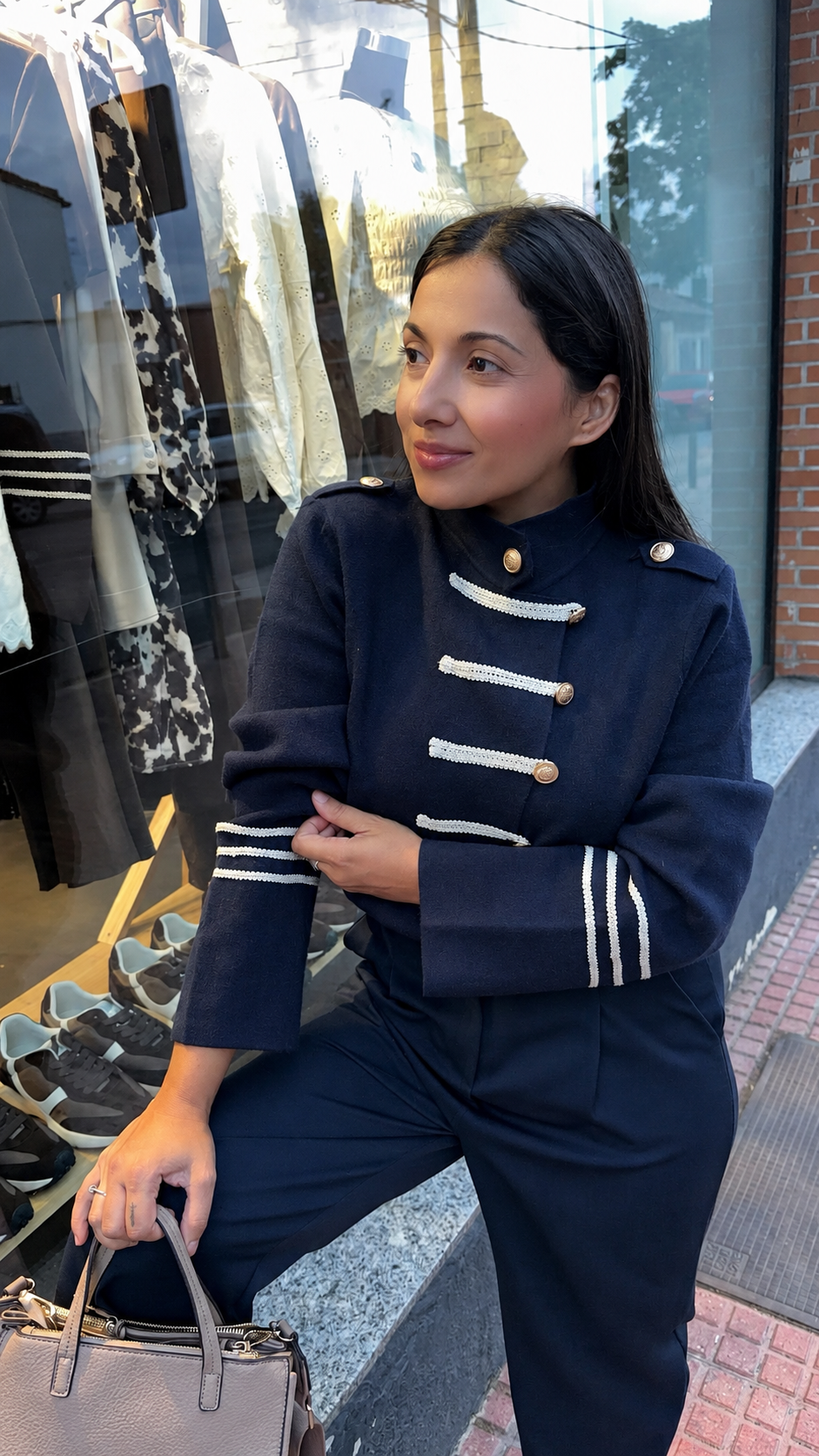 Chaqueta Napoli marino