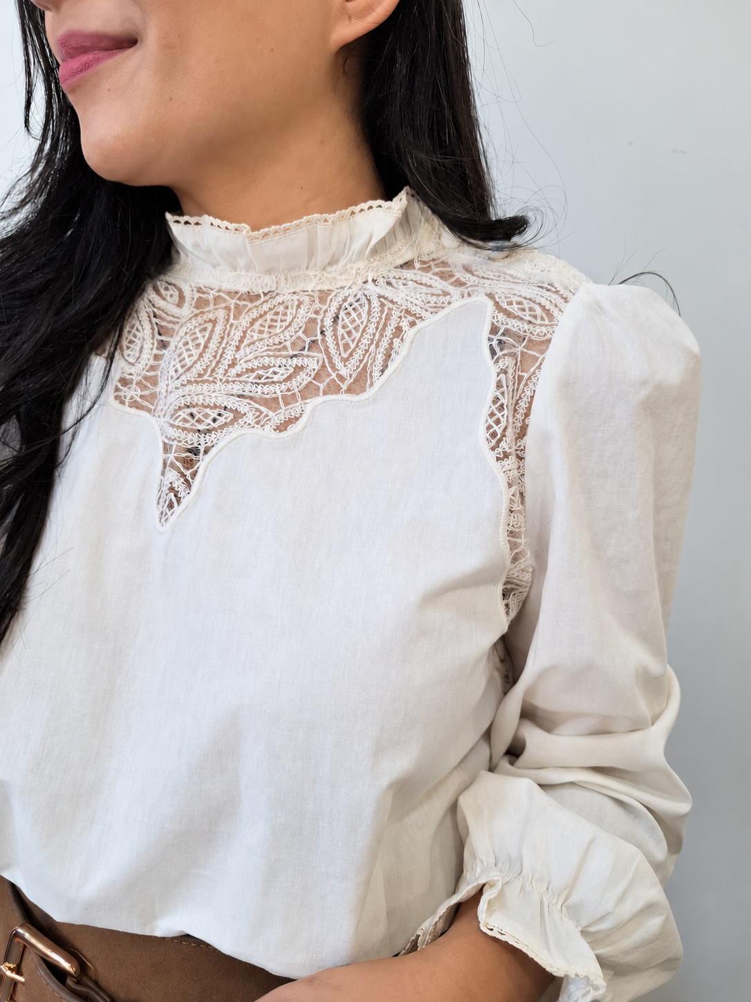 Blusa Celine crudo