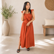 Vestido Con Volantes