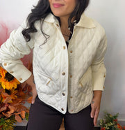 Chaqueta  acolchada rombos